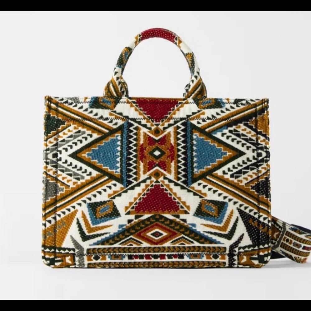 ISO Zara Geometrical Tote Bag